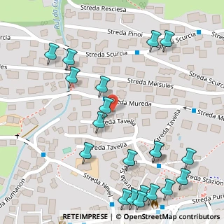 Mappa Streda Tavella, 39046 Ortisei BZ, Italia (0.155)