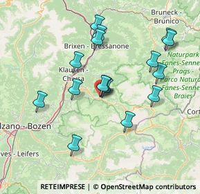 Mappa Via Sneton, 39046 Ortisei BZ, Italia (13.74375)