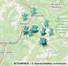 Mappa Via Sneton, 39046 Ortisei BZ, Italia (9.0645)