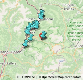 Mappa Via Sneton, 39046 Ortisei BZ, Italia (10.6565)