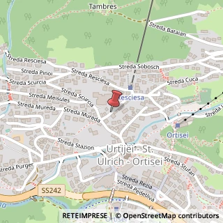 Mappa Via sneton 17, 39046 Ortisei, Bolzano (Trentino-Alto Adige)