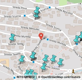 Mappa Via Meisules, 39046 Ortisei BZ, Italia (0.16818)