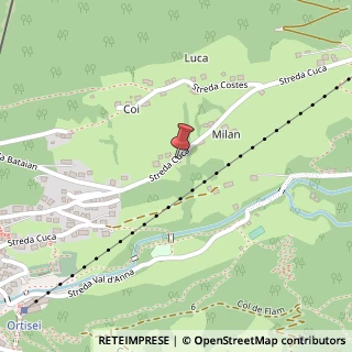 Mappa Via cuca 183, 39046 Ortisei, Bolzano (Trentino-Alto Adige)
