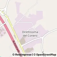 Karte Camerano