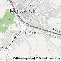 地图 Montevarchi