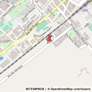 Mappa Via del Verziere, 67B, 60035 Jesi, Ancona (Marche)