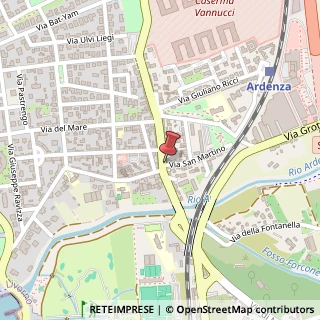 Mappa Via Uberto Mondolfi, 148, 57128 Livorno, Livorno (Toscana)
