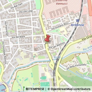 Mappa Via Uberto Mondolfi, 56, 57128 Livorno, Livorno (Toscana)