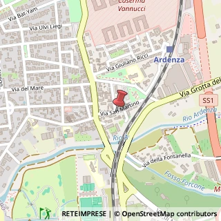 Mappa Via Ulivo, 34, 57128 Livorno, Livorno (Toscana)