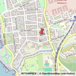 Mappa Via Oreste Franchini,  50, 57128 Livorno, Livorno (Toscana)
