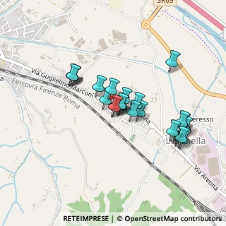 Mappa Via E. Berlinguer, 52025 Montevarchi AR, Italia (0.4037)