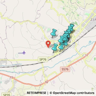 Mappa Via Valentino Mazzola, 60035 Jesi AN, Italia (1.58533)