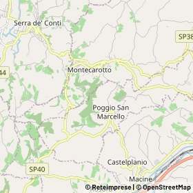 Mappa Montecarotto