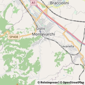 Mappa Montevarchi