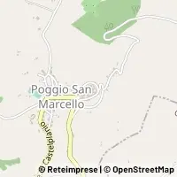 Mapa Poggio San Marcello