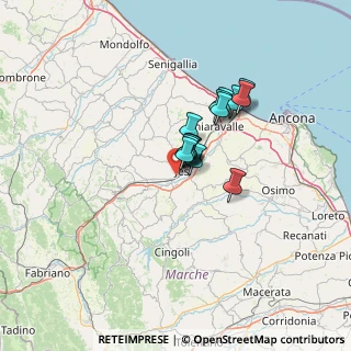 Mappa Ipermercato Oasi, 60035 Jesi AN, Italia (8.57786)