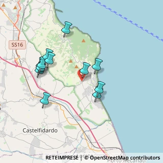 Mappa Via della Repubblica, 60020 Sirolo AN, Italia (3.71583)
