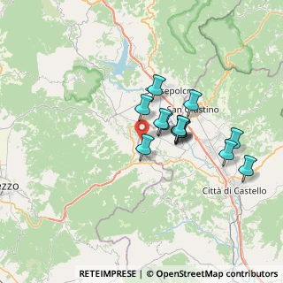 Mappa Vocabolo Ferraguzzo, 06010 Citerna PG, Italia (5.67154)