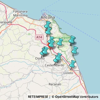 Mappa Via della Sbrozzola, 60021 Osimo AN, Italia (5.20733)