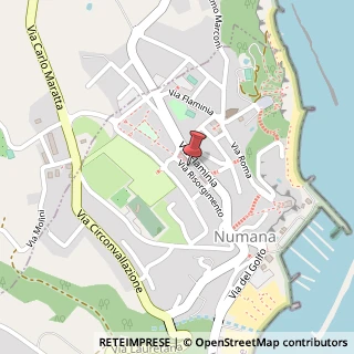 Mappa Via del Risorgimento, 38, 60026 Numana, Ancona (Marche)