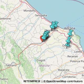 Mappa Via Caduti del Lavoro, 60035 Jesi AN, Italia (9.99417)