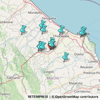 Mappa Via Caduti del Lavoro, 60035 Jesi AN, Italia (11.48769)