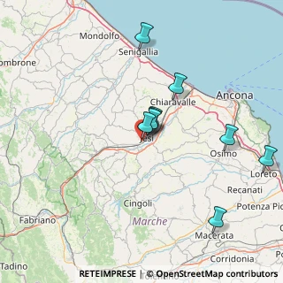 Mappa Via Caduti del Lavoro, 60035 Jesi AN, Italia (19.63182)