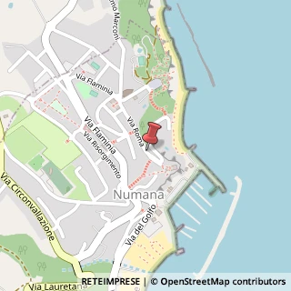 Mappa Via Cristoforo Colombo, 3, 60026 Numana, Ancona (Marche)