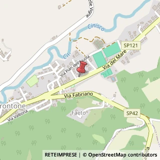 Mappa Via del Mare, 23, 61040 Frontone, Pesaro e Urbino (Marche)