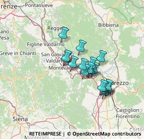 Mappa E35, 52028 Terranuova Bracciolini AR, Italia (10.84667)