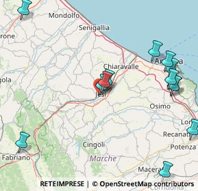 Mappa Via G.Belardinelli, 60035 Jesi AN, Italia (21.03)