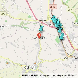 Mappa Via Fermi, 60027 Osimo AN, Italia (2.246)