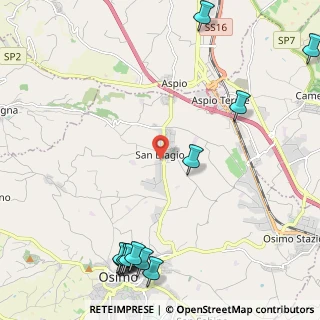 Mappa Via Fermi, 60027 Osimo AN, Italia (3.24)