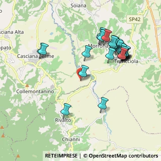 Mappa Az. ag. scuderi, 56030 Chianni PI, Italia (2.20769)