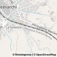 Kartta Montevarchi