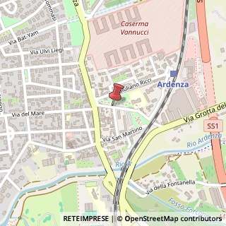 Mappa Via delle Cave,  22, 57128 Livorno, Livorno (Toscana)