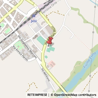 Mappa Via Matteo Ricci, 7, 60035 Jesi, Ancona (Marche)