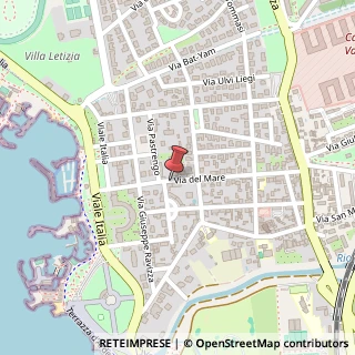 Mappa Via del Mare, 28, 57128 Livorno, Livorno (Toscana)