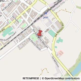 Mappa Via G. Marconi, 105, 60035 Jesi, Ancona (Marche)
