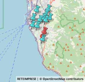 Mappa 57128 Livorno LI, Italia (3.22667)