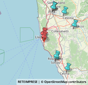 Mappa 57128 Livorno LI, Italia (16.79)