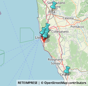 Mappa 57128 Livorno LI, Italia (19.90333)