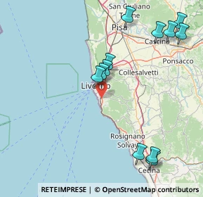 Mappa 57128 Livorno LI, Italia (19.40417)