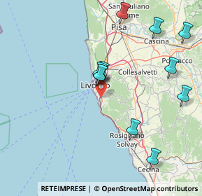 Mappa 57128 Livorno LI, Italia (17.06091)