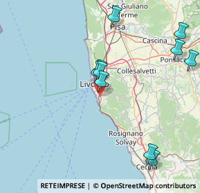 Mappa 57128 Livorno LI, Italia (28.60444)