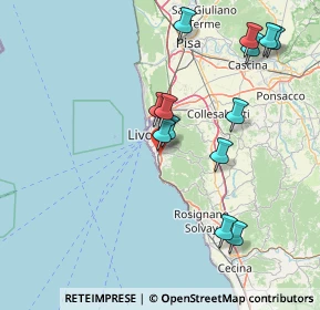 Mappa 57128 Livorno LI, Italia (16.64077)