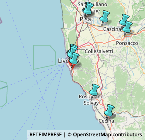 Mappa 57128 Livorno LI, Italia (16.82143)