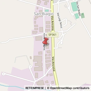 Mappa Via Fermi, 4, 60027 Osimo, Ancona (Marche)
