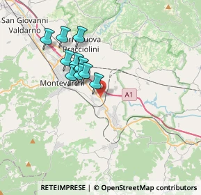 Mappa Neruda 51, 52025 Montevarchi AR, Italia (3.05909)