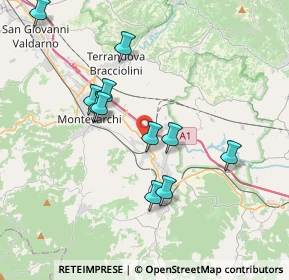 Mappa Neruda 51, 52025 Montevarchi AR, Italia (4.05167)